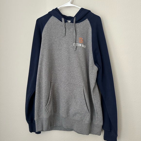Sport-Tek Other - Sport-Tek Gray and Navy Men's Hoodie